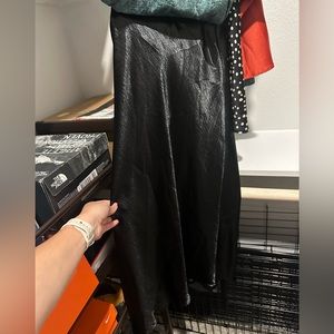 XS target midi skirt, never been worn in black